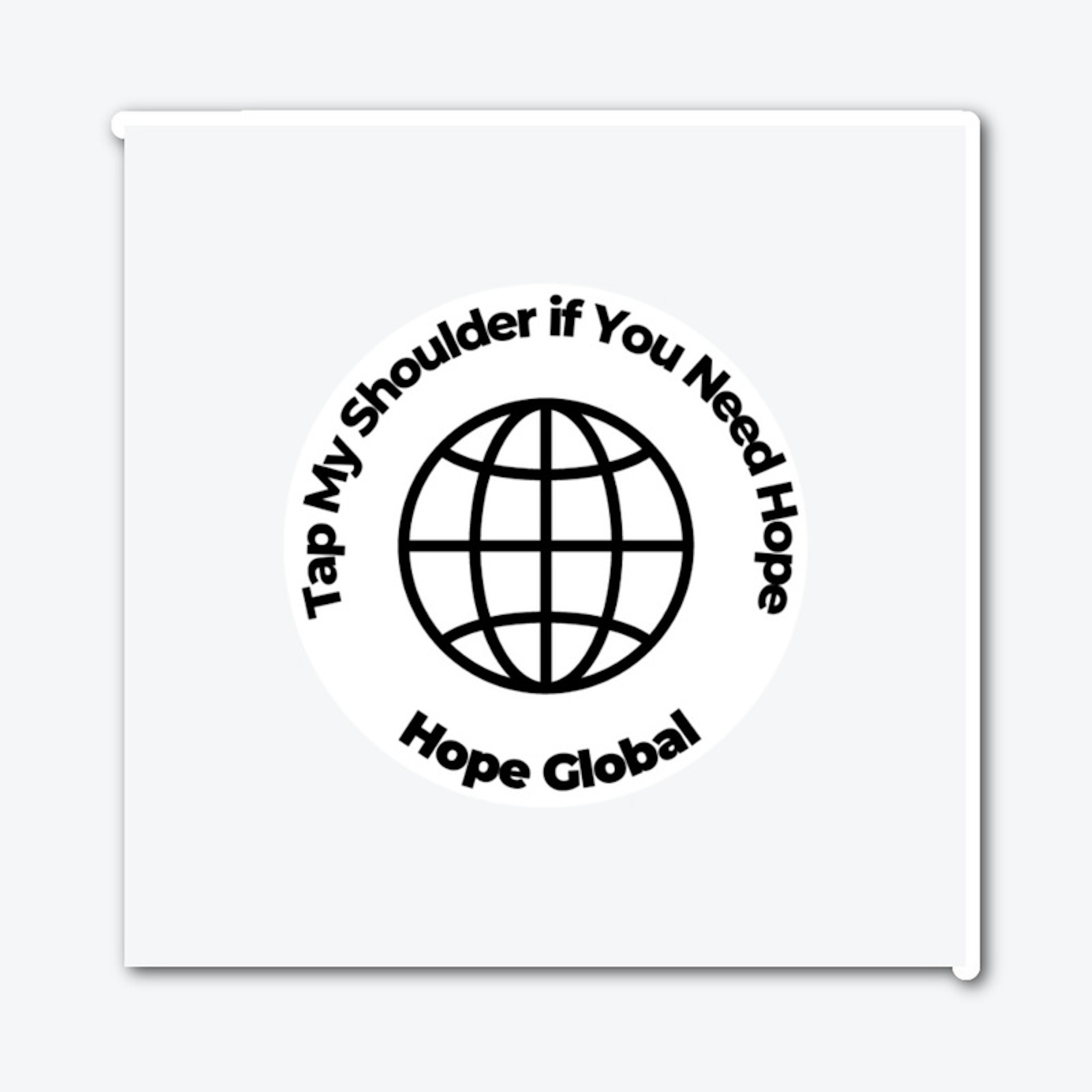 Hope Global Sticker